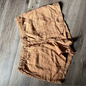 C&C California Tan Flat Front Shorts Lightweight Casual